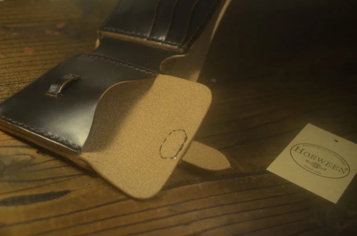 bifold wallet S-03b/二つ折り財布