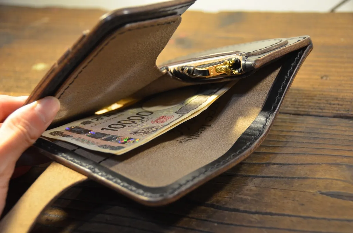 OX〈オックス〉 ミドルウォレット クロムエクセル